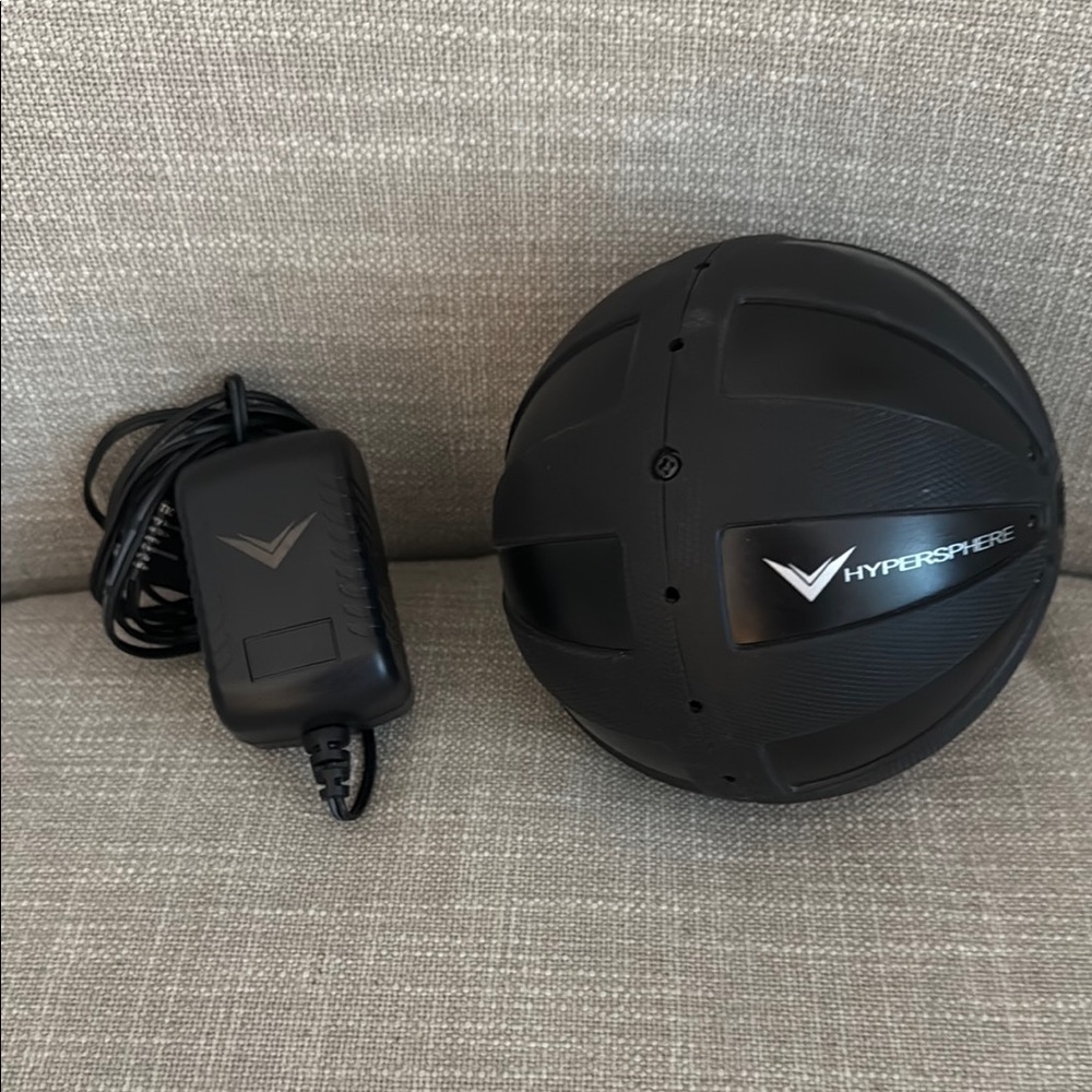 Hypersphere Vibrating Massage Ball - Black